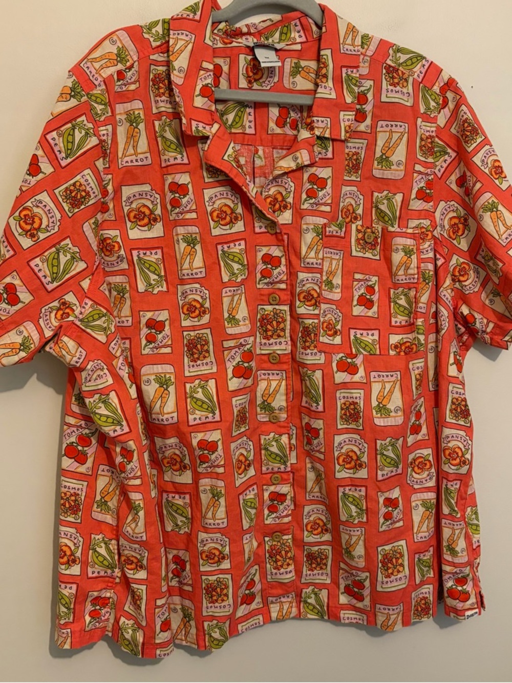 Duluth Trading Hemp Organic Cotton Farmers Market Top 3X 3-X-Large